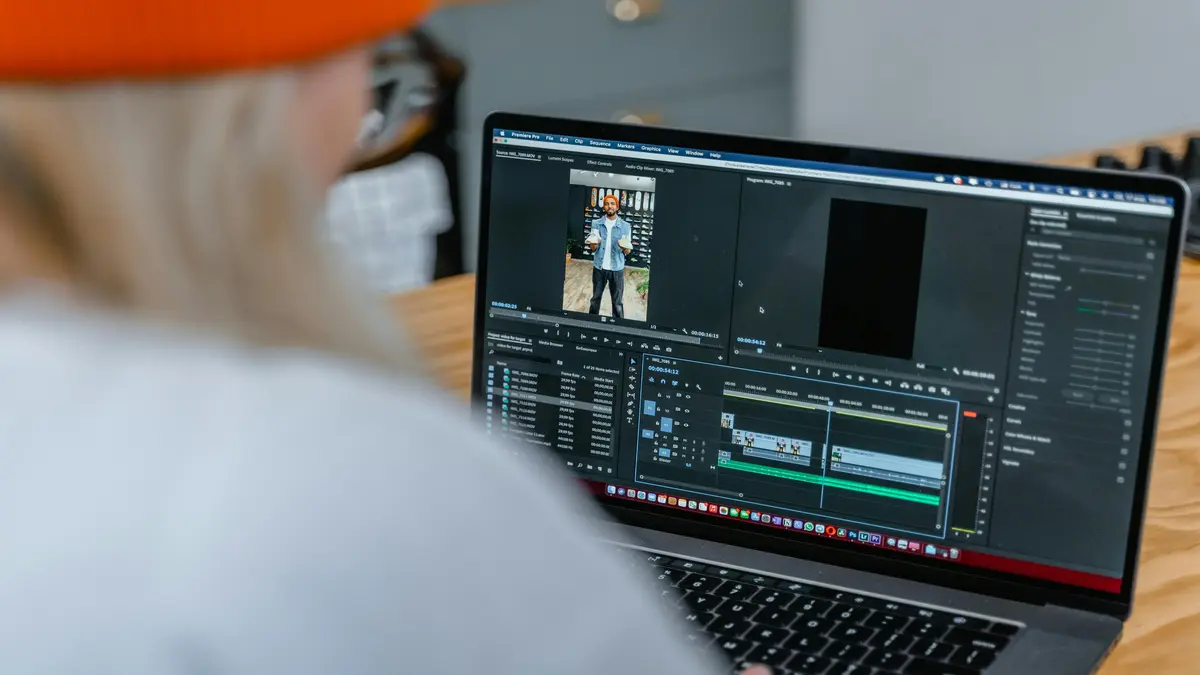 AI-powered video editing and content creation workflow.